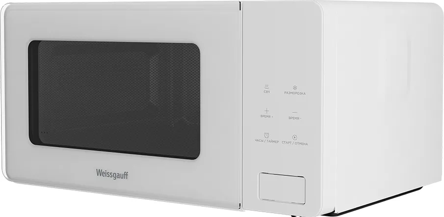 Микроволновая печь WEISSGAUFF MWO-155 White Glass