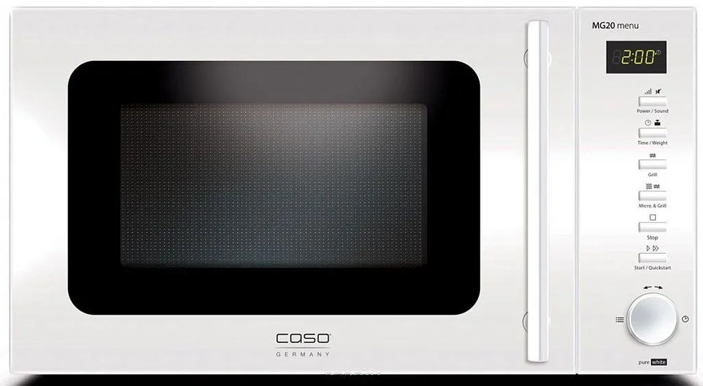 Микроволновая печь CASO MG 20 Menu Pure White