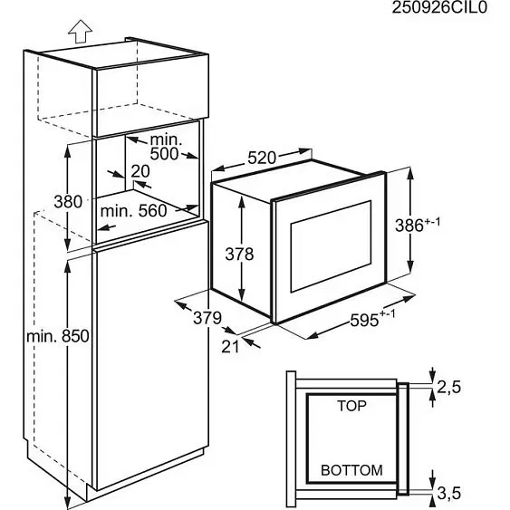 Микроволновая печь AEG NMS5G25IEM