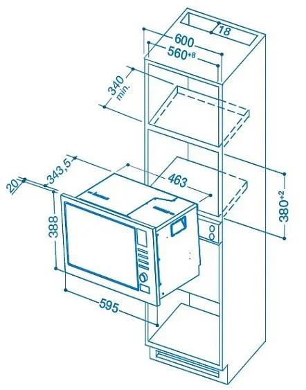 Микроволновая печь INDESIT mwi 122.1 x