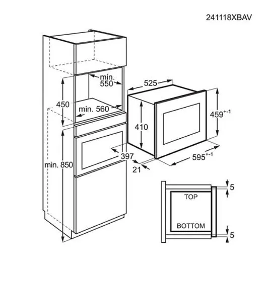 Микроволновая печь AEG NMB6G261UB
