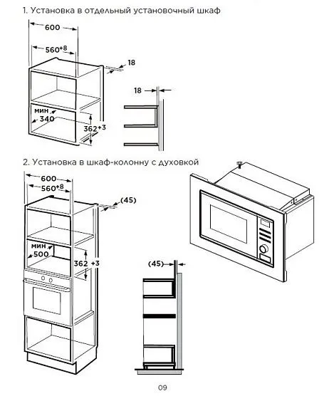Микроволновая печь MIDEA MI72200B