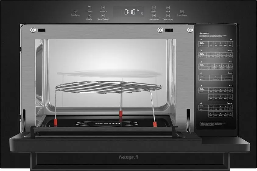 Микроволновая печь WEISSGAUFF HMT-256 TSB Matt Edition