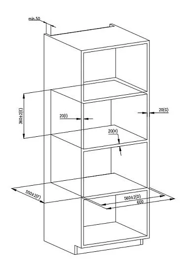 Микроволновая печь MONSHER MMH 1025 Noir