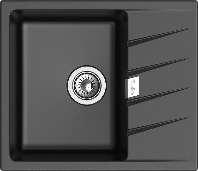 Кухонная мойка RIVELATO RAUM 58 nero