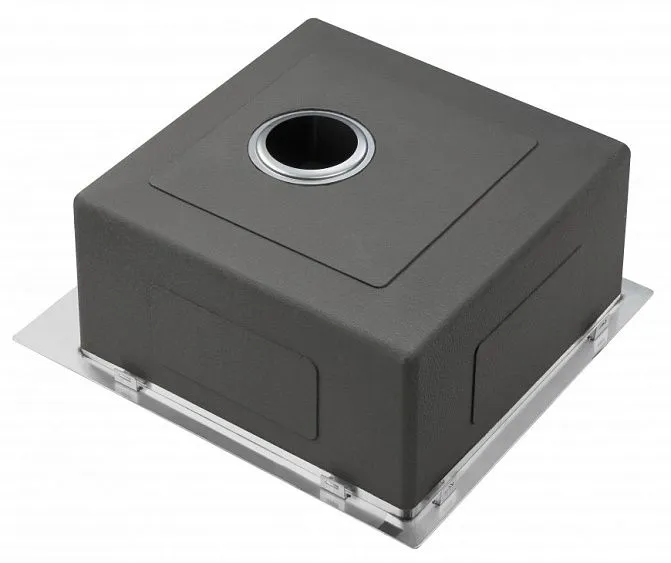 Кухонная мойка MILACIO Denia 58 Steel MC.77458 золото
