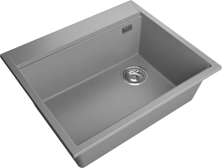 Кухонная мойка RIVELATO TESORO 605-R grigio metallizz