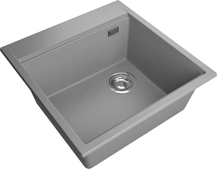 Кухонная мойка RIVELATO TESORO 505-R grigio metallizz