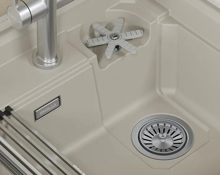 Кухонная мойка GRANULA 5807R креман