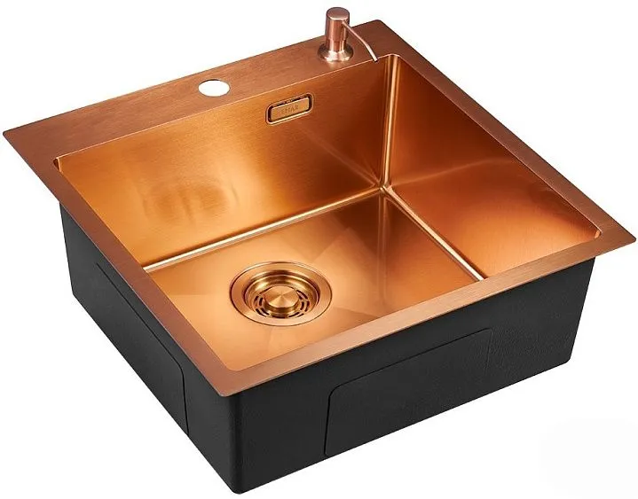 Кухонная мойка EMAR EMB-117A PVD Nano Coppery