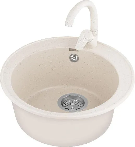 Кухонная мойка WEISSGAUFF WG 47502 Classic Ivory