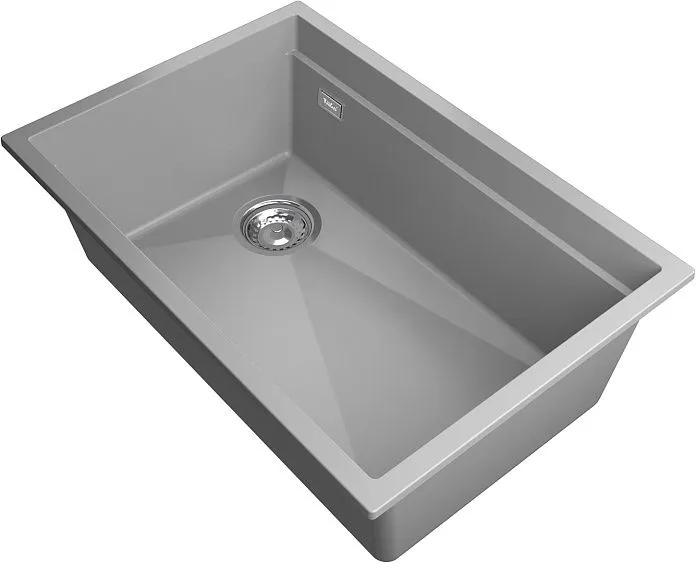 Кухонная мойка RIVELATO LINO 654-L grigio metallizz