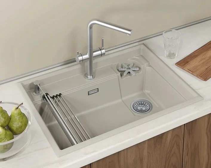 Кухонная мойка GRANULA 7308R креман