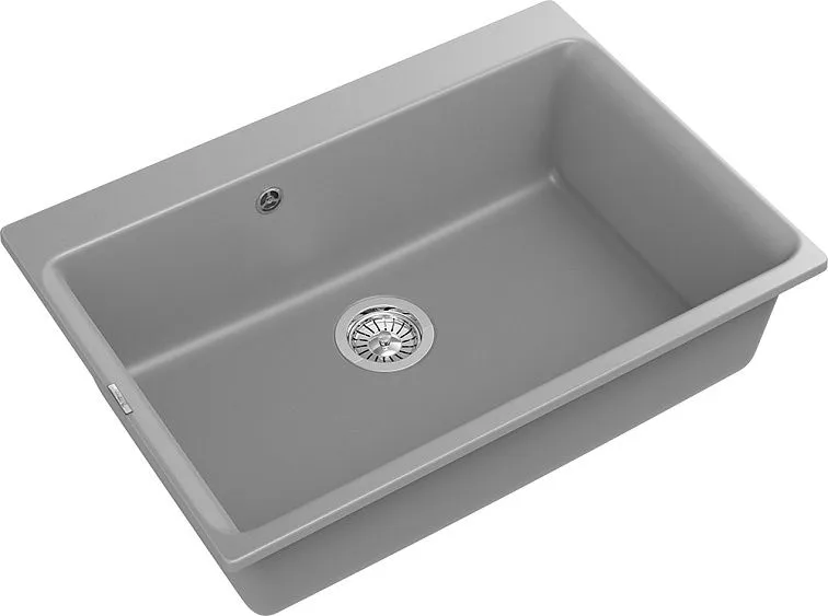 Кухонная мойка RIVELATO AXEL 70 grigio metallizzato