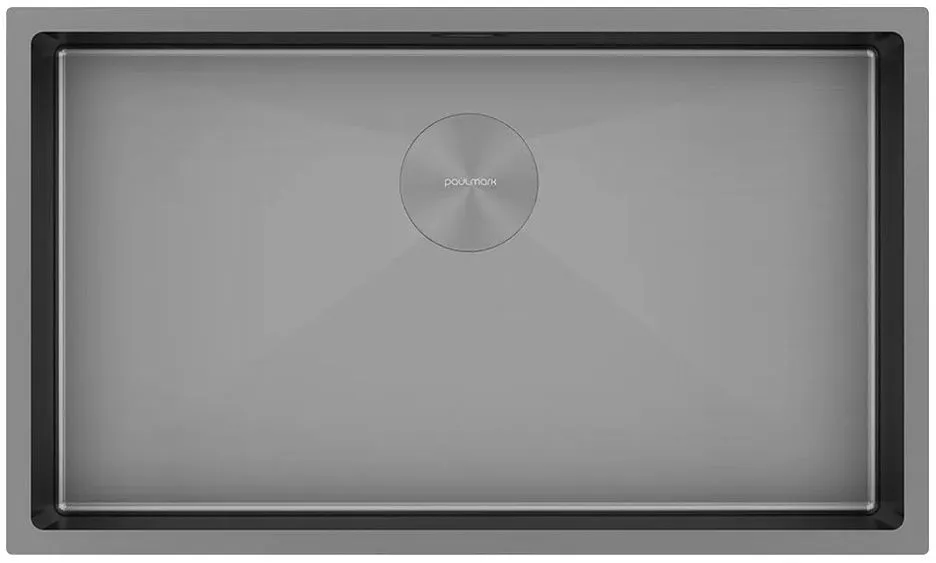Кухонная мойка PAULMARK NEXT PM217444-GM-M