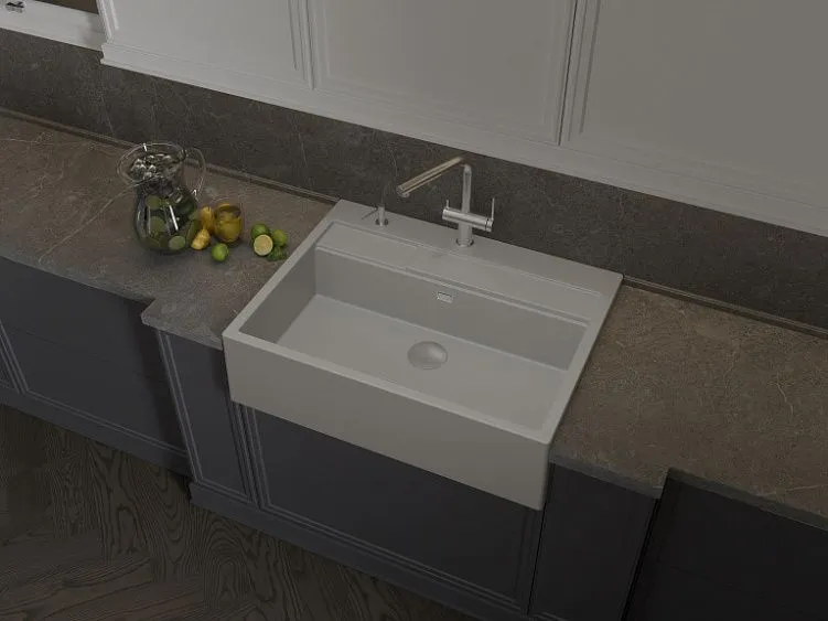 Кухонная мойка RIVELATO MODULIX 9082 Grigio puro