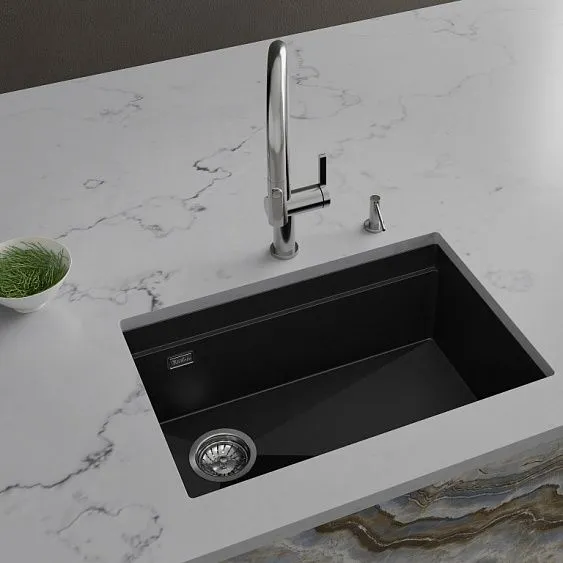 Кухонная мойка RIVELATO LINO 654-L nero
