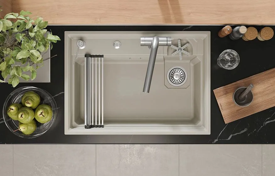 Кухонная мойка GRANULA 7308R креман