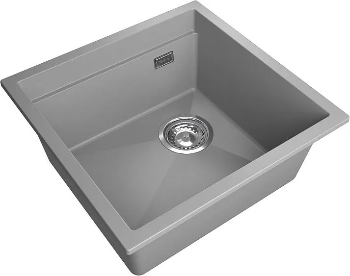 Кухонная мойка RIVELATO LINO 454-R grigio metallizz