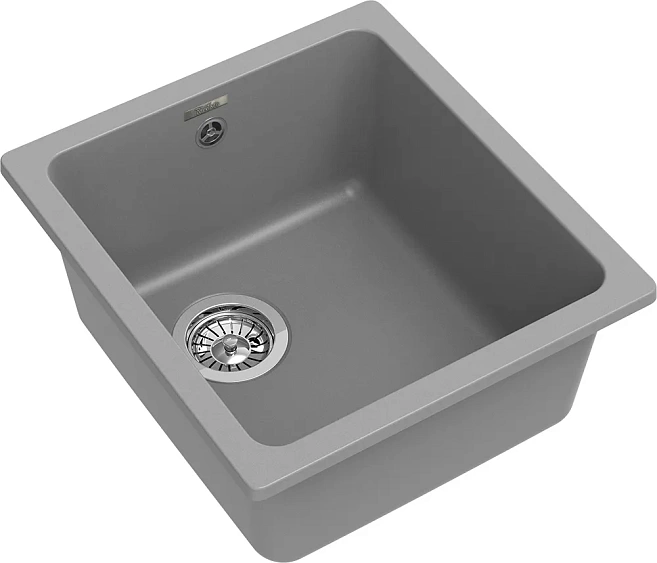 Кухонная мойка RIVELATO BERKANA 35 grigio metallizzato