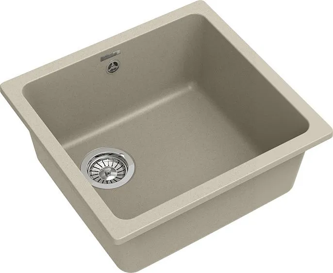 Кухонная мойка RIVELATO BERKANA 45 beige scuro