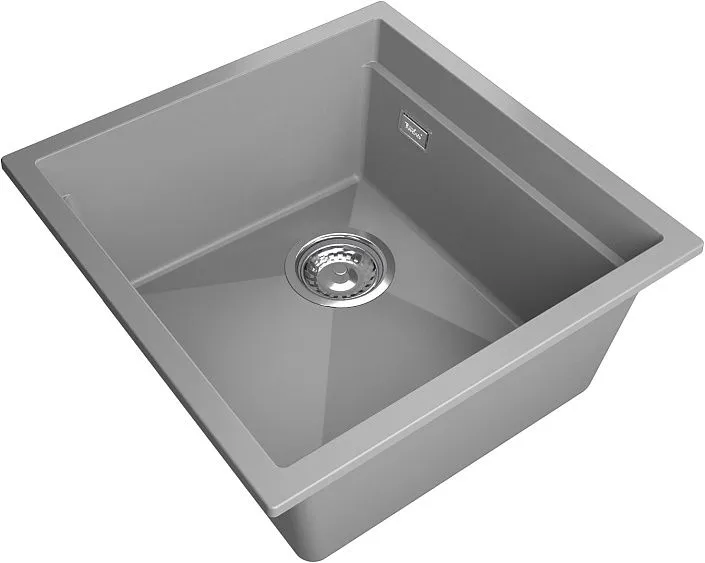 Кухонная мойка RIVELATO LINO 454-L grigio metallizz