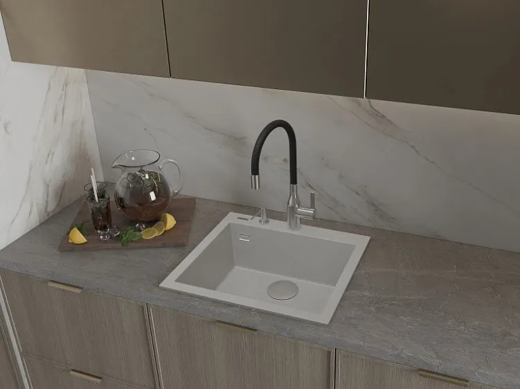 Кухонная мойка RIVELATO ZENO 5650 Grigio puro