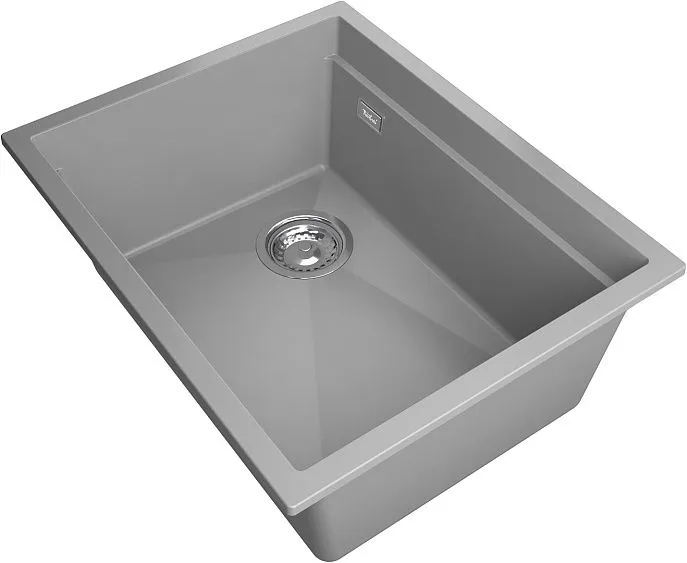 Кухонная мойка RIVELATO LINO 554-L grigio metallizz