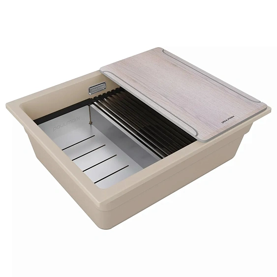 Кухонная мойка PAULMARK LUMI-MULTI SINK LU-MULTI 55-LA