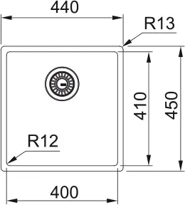 Кухонная мойка FRANKE BXM 210/110-40 F-INOX медь (127.0662.649)