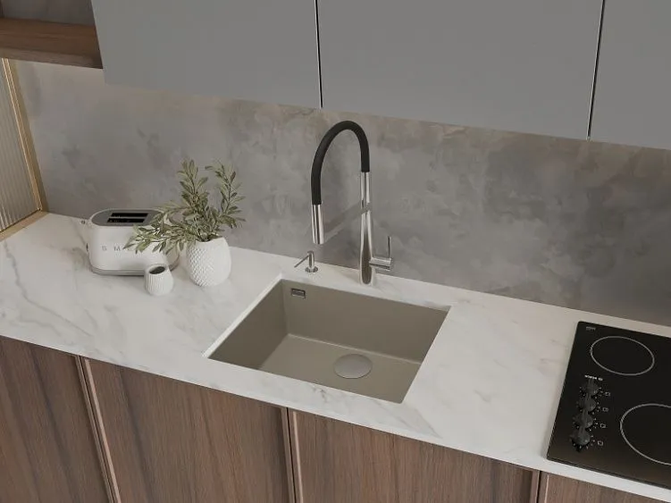 Кухонная мойка RIVELATO STRIA 6053 Sabbia