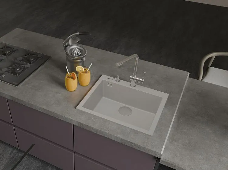 Кухонная мойка RIVELATO ZENO 6051 Grigio puro