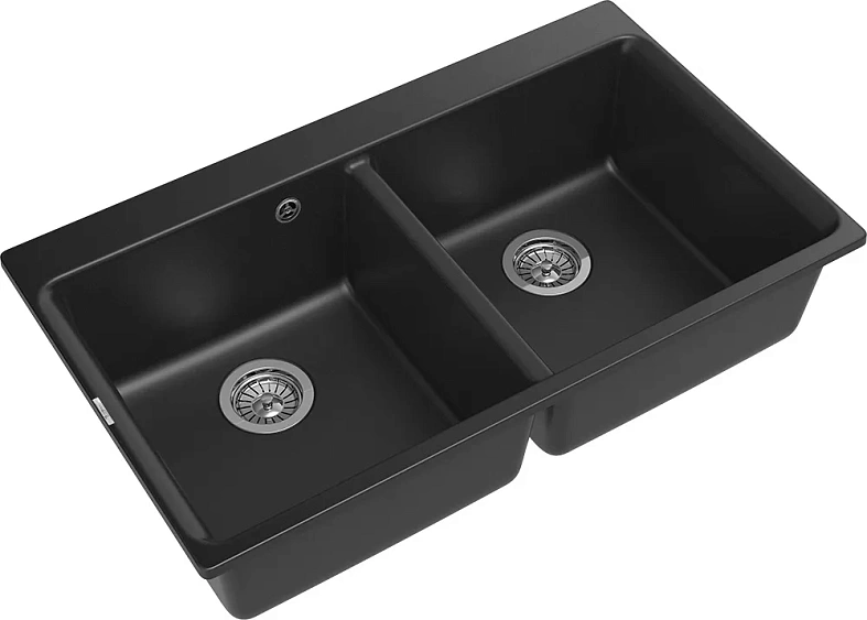 Кухонная мойка RIVELATO AXEL 90-2D antracite