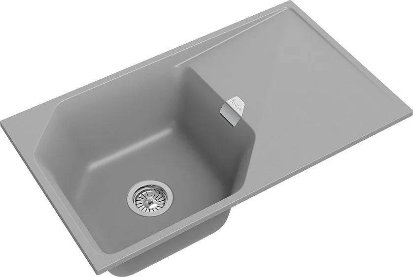 Кухонная мойка RIVELATO LOCUS 85 grigio metallizzato