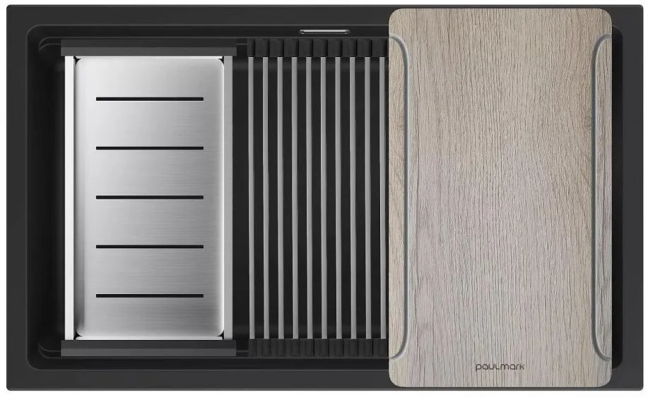 Кухонная мойка PAULMARK LUMI-MULTI SINK LU-MULTI 74-AN