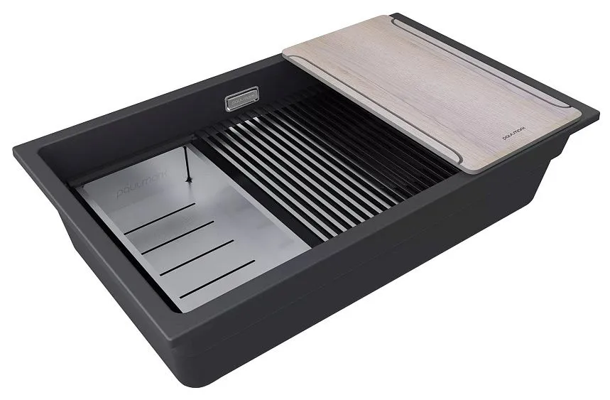 Кухонная мойка PAULMARK LUMI-MULTI SINK LU-MULTI 74-AN