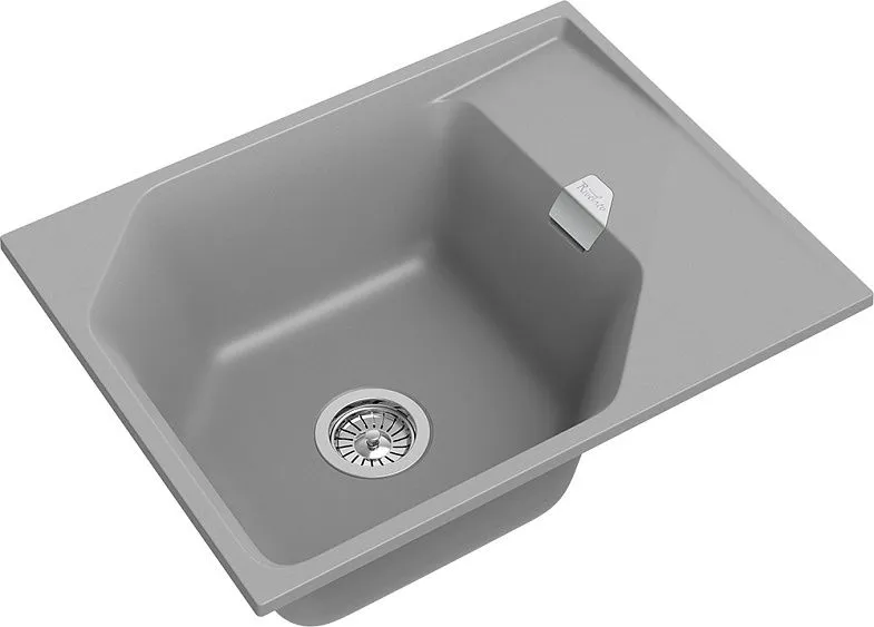 Кухонная мойка RIVELATO LOCUS 65 grigio metallizzato