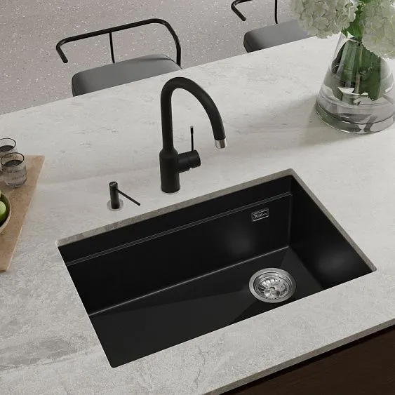 Кухонная мойка RIVELATO LINO 654-R nero