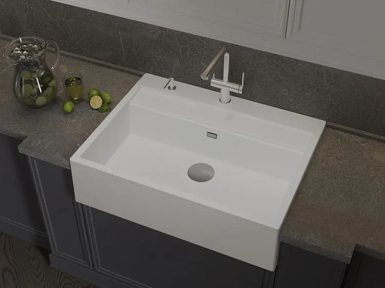 Кухонная мойка RIVELATO MODULIX 9082 Bianco latte