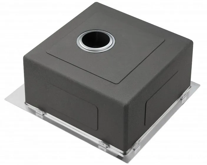 Кухонная мойка MILACIO Denia 75 Steel MC.77428 золото