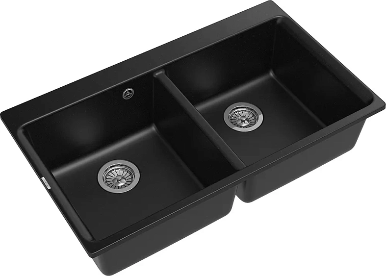 Кухонная мойка RIVELATO AXEL 90-2D nero