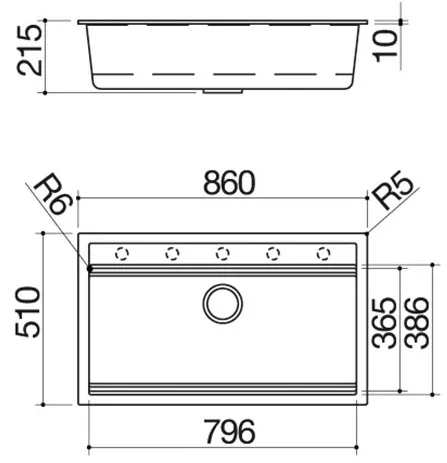 Кухонная мойка BARAZZA 1LCY91B