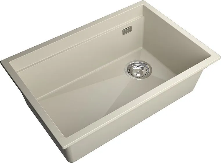 Кухонная мойка RIVELATO LINO 654-R beige scuro