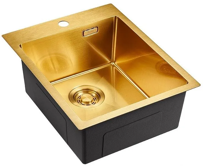 Кухонная мойка EMAR EMB-128A PVD Nano Golden