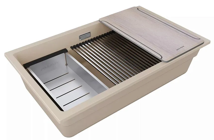 Кухонная мойка PAULMARK LUMI-MULTI SINK LU-MULTI 74-LA