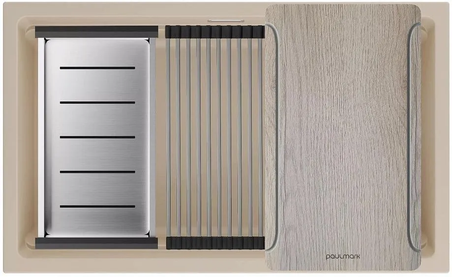 Кухонная мойка PAULMARK LUMI-MULTI SINK LU-MULTI 74-LA