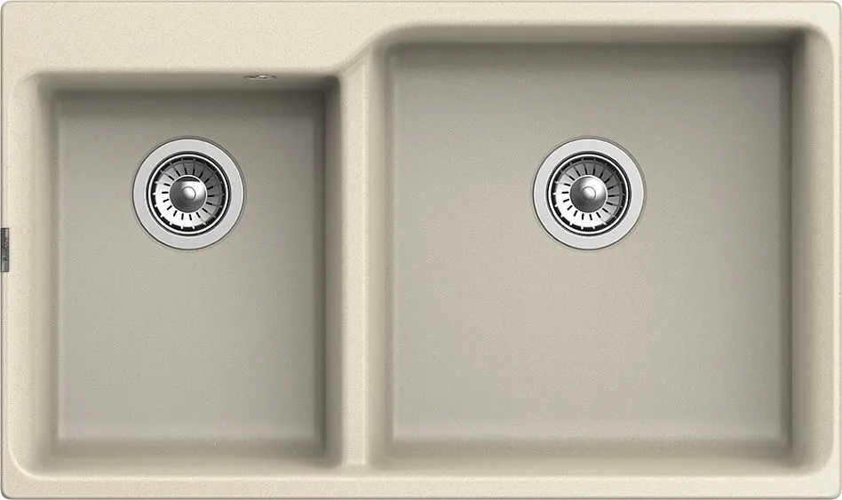 Кухонная мойка RIVELATO AXEL 90D beige scuro