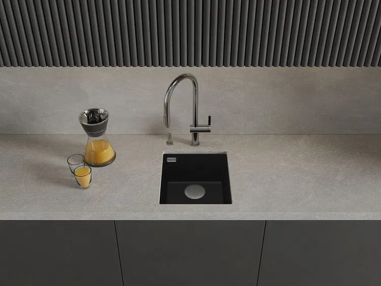 Кухонная мойка RIVELATO STRIA 4134 Nero profondo