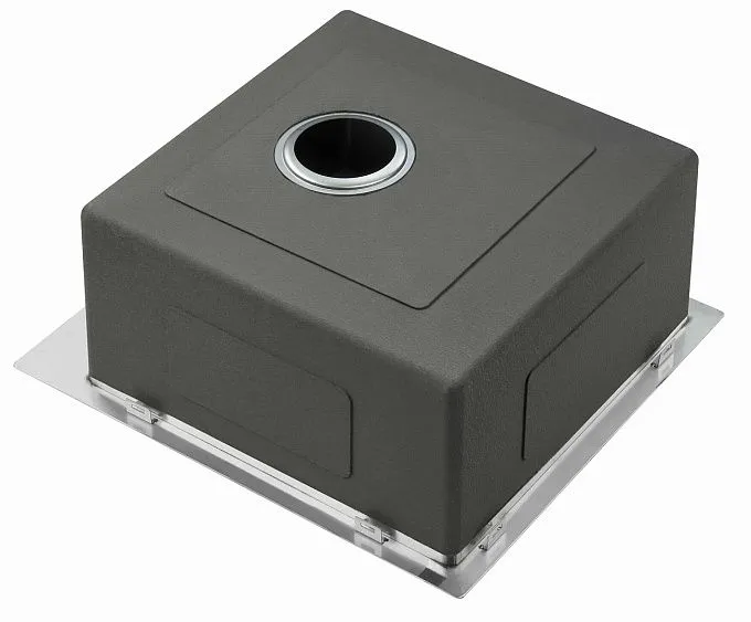 Кухонная мойка MILACIO Denia 44 Steel MC.77438 золото