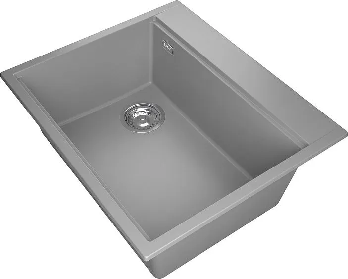 Кухонная мойка RIVELATO TESORO 605-L grigio metallizz